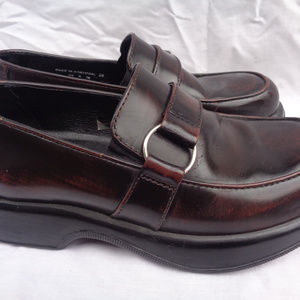 Women's Dansko Dark Brown Leather Wedge Shoes